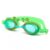 Ameble Fun Goggles Toddler Goggles 2 Years Old Funny Swim – Green Crocodile With Anti-fog Lens & Comfortable Silicone Seal