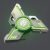 AMEIYUN Anti-Anxiety Fidget Hand Spinner, Double-Sided Luminous Fidget Toys Focus Finger Spinning Toy Relieving Stress Boredom ADHD Autism (Green,B)