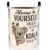 amepay Cartoon Koala Laundry Basket, Inspirational Foldable Oxford Cloth, Waterproof Dirty Clothes Hamper with Handles, Clothing Storage Bin Toy Organizer for Bedroom Dorm Bathroom, 19.7″x15.7″