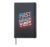 American FIRST GRADE VIBES Teacher I Teach USA Future Heroes Hardcover Journal, Black