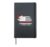 American Flag Firefighter Christmas Pajama Cool Xmas Fireman Hardcover Journal, Black