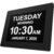 American Lifetime Large Digital Clock for Seniors, Black, 8 inch, with Day & Date, Customizable Alarms, Auto-Dimming, Multi-Language Support, Battery Backup, Easy Setup, and Gift Option