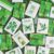 American Mahjong Set, 160 Numbered Tiles Translucent Emerald Acrylic