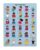 American Sign Language ASL Alphabet Fingerspelling Chart Canvas Wall-Art Poster for Classroom​(Framed,16x24inch(40x60cm))