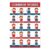 American Sign Language Posters ASL Alphabet Common Words Charts for Classroom Decor Preschool Kindergarten(Framed,08x12inch(20x30cm))