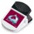 Aminco NHL Colorado Avalanche Magnetic Rectangular Chip Clip