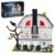 Amityville Horror House Building Set,Haunted House Movie Toys Compatible with Lego, Creative Birthday Halloween Decor Gift for Film Fans Adult (417 PCS)