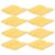 Amosfun 100pcs Compressed Facial Sponges, round Yellow Cleansing Pads with Instant Use and Deep Cleansing Features, Ergonomic Design for Home Skincare Essentials and Travel