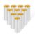 Amoyttn 10 Rolls 5 x 65 Ft Pre-Taped Masking Film