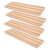 AMUSLESUR Racks Prevents with Grain Wooden Finish Domino Stand and 4pcs Compact Holders Tipping for Mexican Train Other Games Game Tiles and Card Pieces in Living Room
