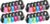 Amylove 12 Pcs Kids Noise Cancelling Headphones Ear Muffs Classic Style (Pack of 2)