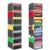 Amylove 2 Pcs 7 Shelf Weekly Clothes Organizer for Kids Hanging Closet Organizer 11. 8 x 11. 8 x 50 Inch Daily Activity Kids Clothes Storage Drawers Cube Drawers Closet Hanging Shelves (Grey)