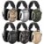 Amylove 6 Pcs Noise Cancelling Headphones Kids Adult EarMuffs Bulk, Ear Protection 27db Noise Reduction Hearing Earmuff Camouflage Style