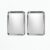 AMYNEIL9.4″x7.3″x1″ Stainless Steel Baking Sheet,Non-Toxic,2-Pack,Dishwasher Safe