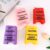 ANBALA 4Pcs Caution Overstimulated Hair Clips, 4.5 Inch Funny Claw Clips, Large Claw Clip for Women (Yellow, Pink, Purple, Red)