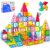 Anbalulu 182PCS Magnetic Tiles, Large Castle Building Blocks for Kids