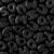 ANCADN 500g/160pcs Black Large Hole Letter Beads for DIY Jewelry Making