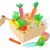 Ancaixin Montessori Toys for 1 Year Old, Magnetic Wooden Toys for 12 Months Boys and Girls, Educational Carrot Toy for Toddlers, Shape Sorting Matching Puzzle for Kids 1 2 3, Birthday Easter Gifts