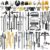 Ancient Warrior Armor Weapons Building Block Set with Helmets, 79PCS