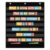 ANCOMEDO 7+2 Pockets Standard Pocket Chart, Clear 7 Pockets Words Chart with 2 Extra Storage Pocket for Classroom Home Office Use,Large Size:33.2”x 28” Letter Cards, Word Wall and Sentence Strips.