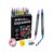 ANDITYX Paint Pen Versatile Double Tip Markers 24pcs Dry Acrylic Paint for Artists Hobbyists on Surfaces Double Tip Pens