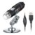 Andoer USB Digital Microscope 1600X Magnification Camera 8 LEDs with Stand Portable Handheld Inspection Magnifier