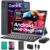 Android 16 tablet 10 inch, Android Tablet with Keyboard, 26GB+256GB+2TB Expand, Electronic Tablet PC with Gemini, 8-Core, 8000mAh, 5G WiFi, GPS, GMS, 2 in 1 Tablet with Case/Mouse/Stylus(Green Case)
