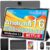 Android 16 Tablet with Keyboard – 10 Inch Electronic Tablets, Black Case