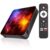 Android TV Box 14.0 4GB+64GB Media Streaming Device, 8K Video Support, Fast Dual WiFi, BT 5.0 Wireless Connectivity, HDMI Compatible, USB 2.0/3.0 for Smooth Home Entertainment