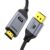 Anehmeta 4K Bidirectional HDMI to Displayport Cable 3.3FT, DisplayPort to HDMI Cable 4K@60Hz 2K@120Hz DP 1.2 to HDMI 1.4 Compatible with Laptop, PC, Monitor, PS5, Xbox, Switch 2, AMD, NVIDIA