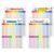 Anemeeoke 4Pack Educational Math Poster, Doubled Sided 11.23 × 8.28 Inch Addition Subtraction Multiplication Division Chart, Times Tables Flash Cards for Classroom for 1st to 3rd Grades