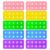 Anemeeoke Ten Frame Popper, Math Fidget Sensory Toys, Ten-Frame Counting Toy, Educational Toy for Kids, Classroom Group Learning Activities for Toddler(Pack of 10)
