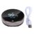ANGGREK Visual Digital Timer, Magnetic Kitchen Timer, Plastic, USB Rechargeable, Large Display, Rotating Ring, Countdown Countup, 400mAh Battery for Cooking Baking Study