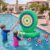 Anglechic 15 Pcs Kids Inflatable Golf Pool Toys Floating Water Chipping Sticky Balls Swimming Pool Float Game for Summer Birthday Party Sport Gift Backyard Outdoor Family Game