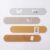 Anglechic Cork Board Felt Strips 4 Pack 24 x 4 Inch Cork Boards for Walls with 15 Push Pins, Adhesive Felt Strip Board, Sound Absorbing Photo Vision Boards for Office Home School Walls