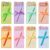 ANGOLIO 8Sets Teacher Notepad Sets to Do List Sticky Notes Memo Notepads Bulk, Teacher Appreciation Gift Pens for School Supplies Colorful Notepad Planner Organizer Teachers’ Day Gifts for Teachers Men Women