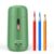 Aniborsa Automatic Electric Pencil Sharpener – Auto Feed, Auto Stop & Auto Eject, Rechargeable for Classroom, Home, School, Office, Green