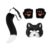 Animal Cosplay Masque – Costume Prop with Tail and Animal Paw Gloves