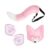 Animal Dress Up Masque Costume Prop with Tail and Animal Paw Gloves