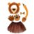 Animal Lion Costume Set Animal Lion Cosplay Costume Dress Up Kit