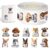 Animal Stickers 500 Pieces, Roll, Aesthetic, Thank You Decal