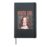 Anime Girl Otaku Kawaii Japan Manga Lover Japanese Animation Hardcover Journal, Black