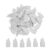 Anneome 100pcs White Origami Paper Cranes Premade for Wedding and Birthday Party Decorations, Easy Matching and Simple Arrangement Paper Cranes for Stylish Settings and Party Backdrop