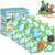 Annexfun Magnetic Blocks Base Plate,4PCS Magnetic Cubes Base-Plate for Magnetic Building Blocks Placing(4″ x 4″)，STEM Toys for Kids 3-10 Years Old,Perfect for Birthday Gifts Toys