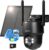 ANRAN 4G LTE Cellular Solar Security Camera Wireless Outdoor,No WiFi 3MP Solar Powered 2K Camera,Color Night Vision,360° Live View,PIR Motion Sensor,2 Way Talk,Black