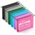 Ansook Letter Size Hanging File Folders,12 Pack Extra Capacity File Folders Hanging with Tabs,Heavy Duty 1 Inch Expandable File Folder Organizer,Plastic Filing Cabinet Folders for Office Home School