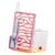 Ant Farm Display Box – Acrylic Nest Habitat with Feeder, Great Gift for Ant Lovers, Birthday & Children’s Day Decor Ant Habitat(Rojo)