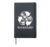 Anti Littering No Environment Recycle Trash Earth Day Gift Hardcover Journal, Black