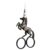 Antique Horse Shape Scissors for Household Sewing, Black