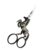 Antique Horse Shape Scissors with Tip for Home, Black